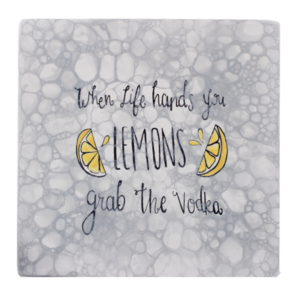 Lemon Vodka Plate Kit