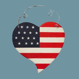 I Love the USA Plaque Kit